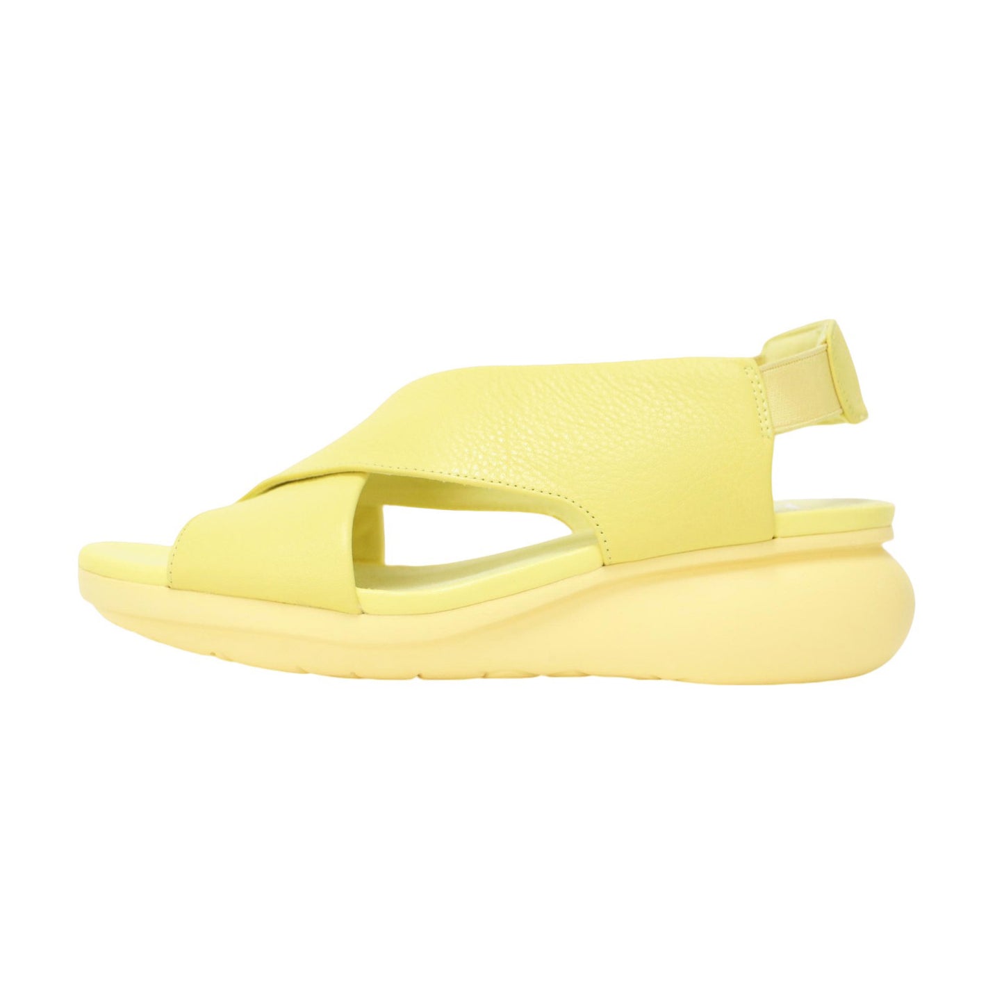 バルーン レザー クロスベルト サンダル / BALLOON バックストラップ ウエッジソール