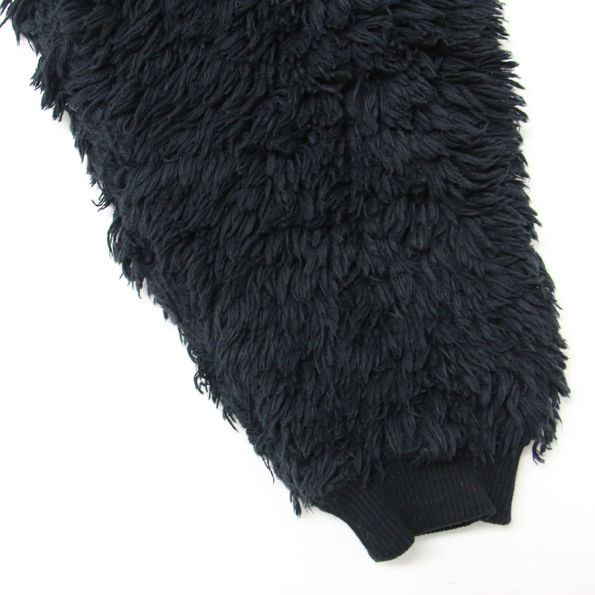 テープヤーン コンビ プルオーバー / 長袖 クルーネック シャギー