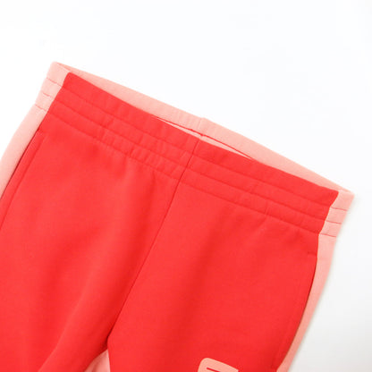ツートーン スウェット パンツ / Daniella Sweatpant Two Tone ウエストゴム バイカラー ロゴ 裏起毛 コットン