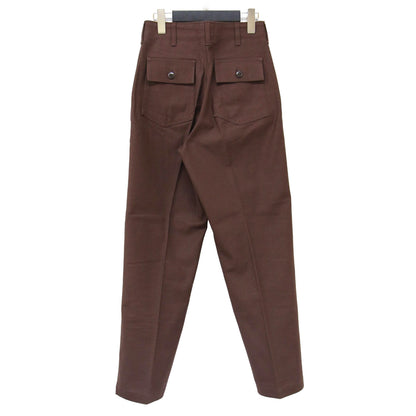 ベイカー パンツ 15AMSPA18 / BAKER PANTS ハイウエスト センタープレス テーパード コットン