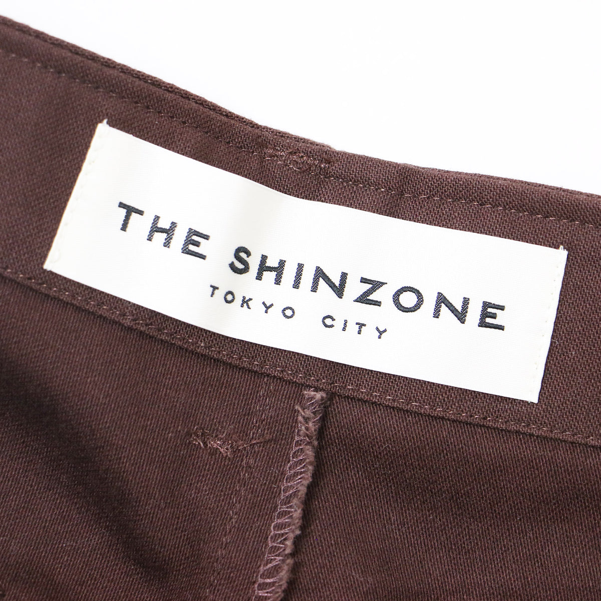 ベイカー パンツ 15AMSPA18 / BAKER PANTS ハイウエスト センタープレス テーパード コットン