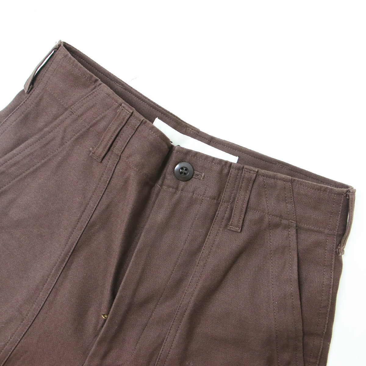 ベイカー パンツ 15AMSPA18 / BAKER PANTS ハイウエスト センタープレス テーパード コットン