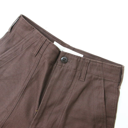 ベイカー パンツ 15AMSPA18 / BAKER PANTS ハイウエスト センタープレス テーパード コットン