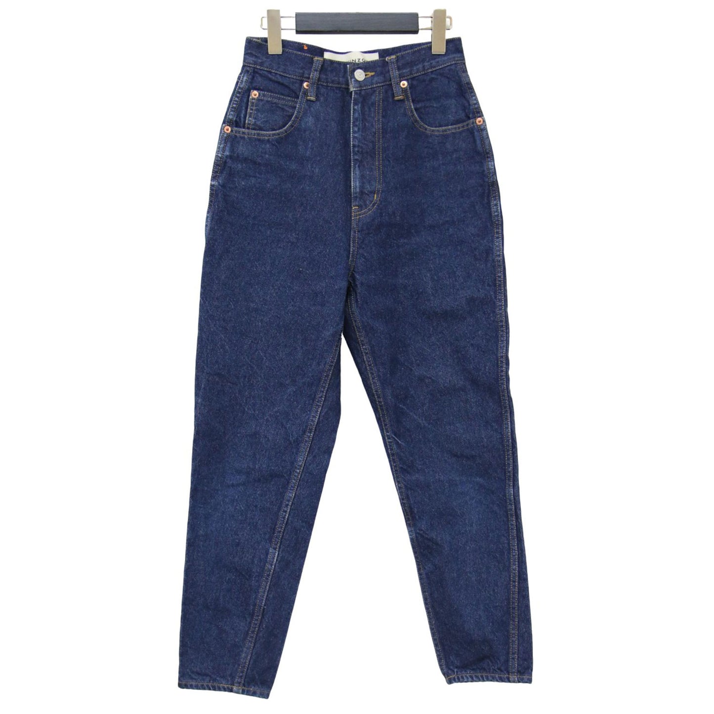 キャロット デニム パンツ / CARROT DENIM テーパード ハイウエスト コットン