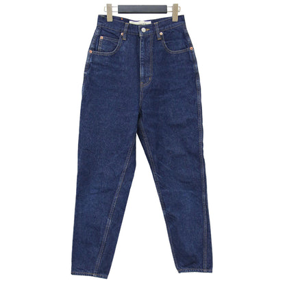 キャロット デニム パンツ / CARROT DENIM テーパード ハイウエスト コットン