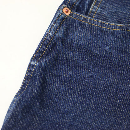 キャロット デニム パンツ / CARROT DENIM テーパード ハイウエスト コットン