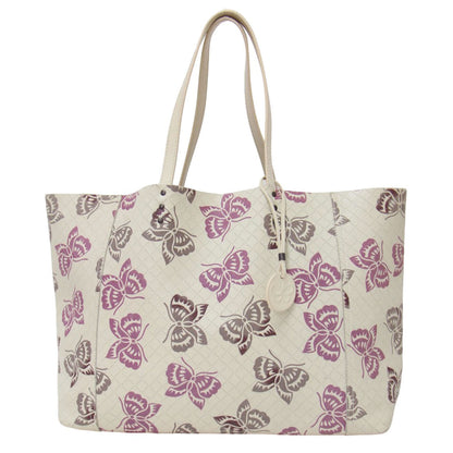 イントレッチオ ミラージュ トートバッグ / バタフライ パピヨン 蝶 プリント レザー