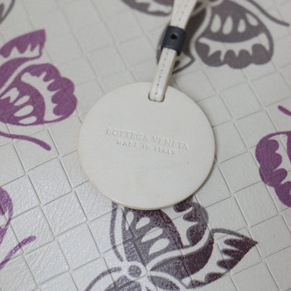 イントレッチオ ミラージュ トートバッグ / バタフライ パピヨン 蝶 プリント レザー