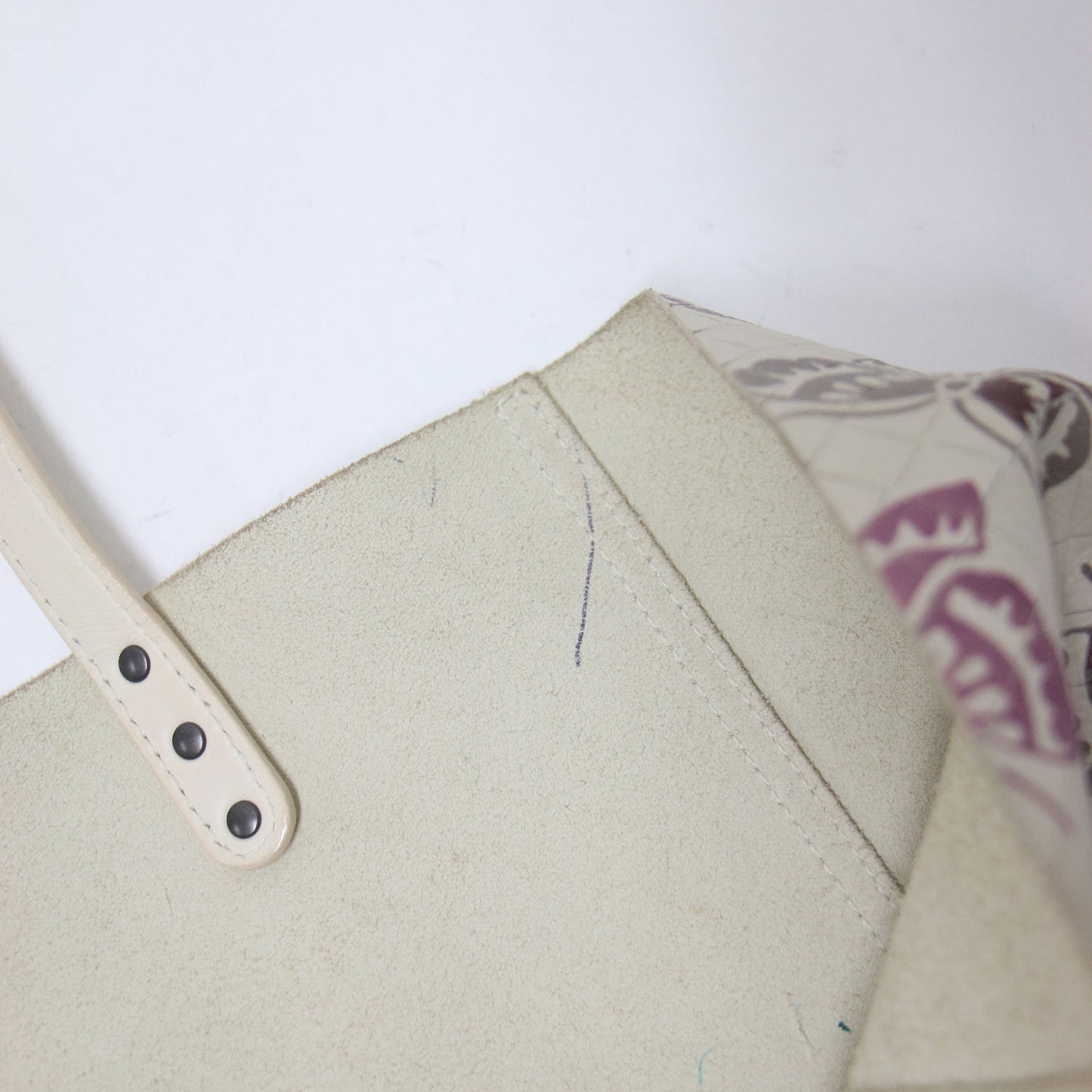 イントレッチオ ミラージュ トートバッグ / バタフライ パピヨン 蝶 プリント レザー