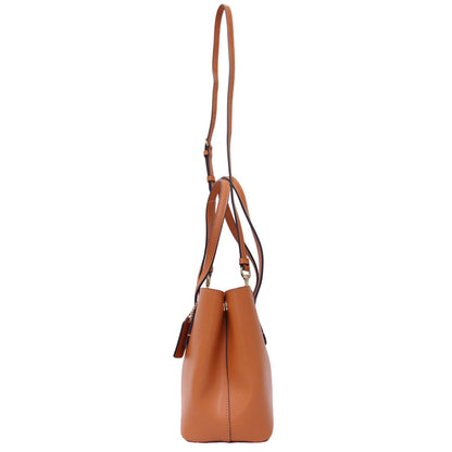 COACH (コーチ) ミニアベニュー キャリーオール レザー トートバッグ 