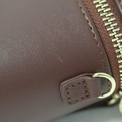 24秋冬 ミニ バニティ チャーム / ミニバッグ チェーンショルダー ストラップ 牛革 スムースレザー