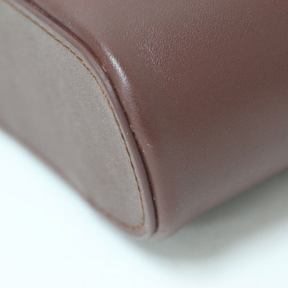 24秋冬 ミニ バニティ チャーム / ミニバッグ チェーンショルダー ストラップ 牛革 スムースレザー