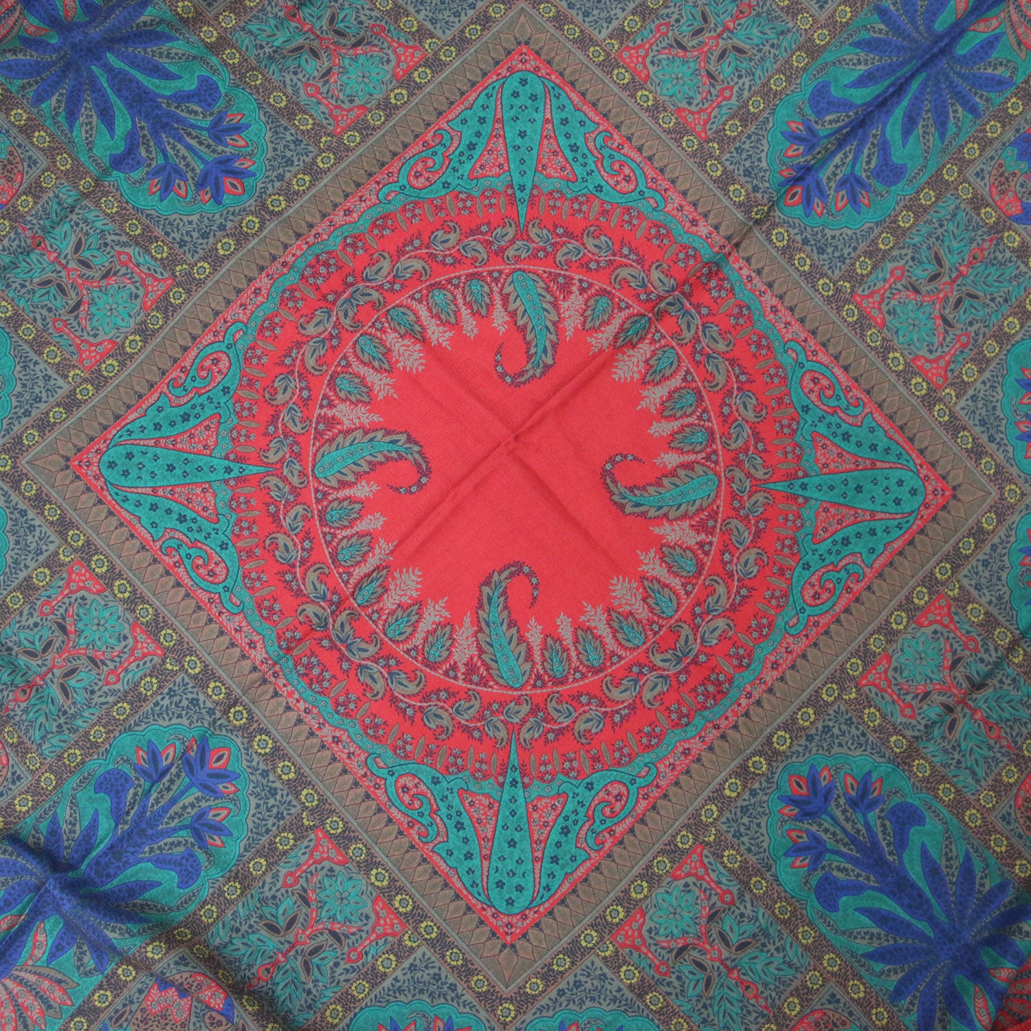 CELINE ペイズリー柄 ストール