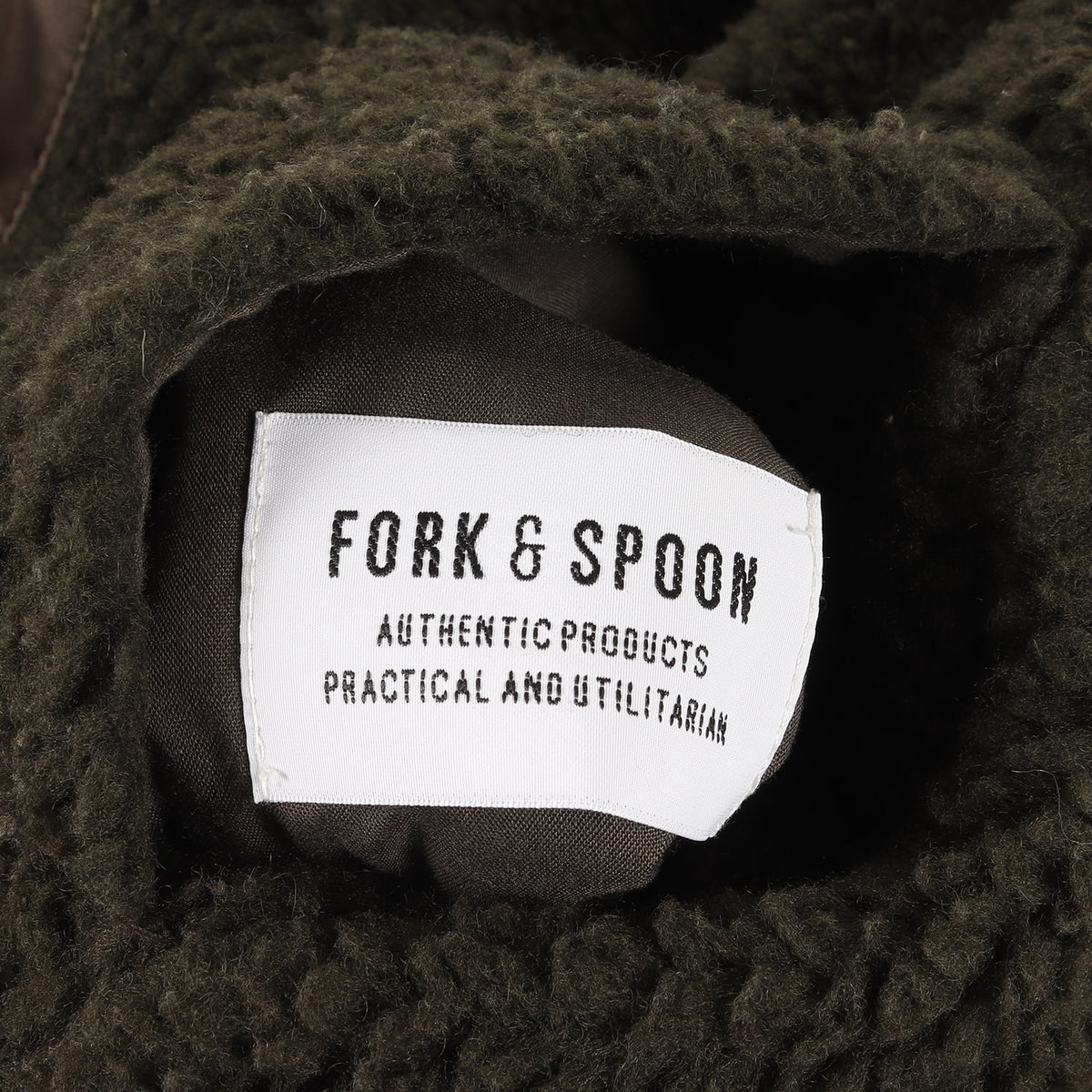 FORK&SPOON リバーシブルボアブルゾン (DF17-17V151)