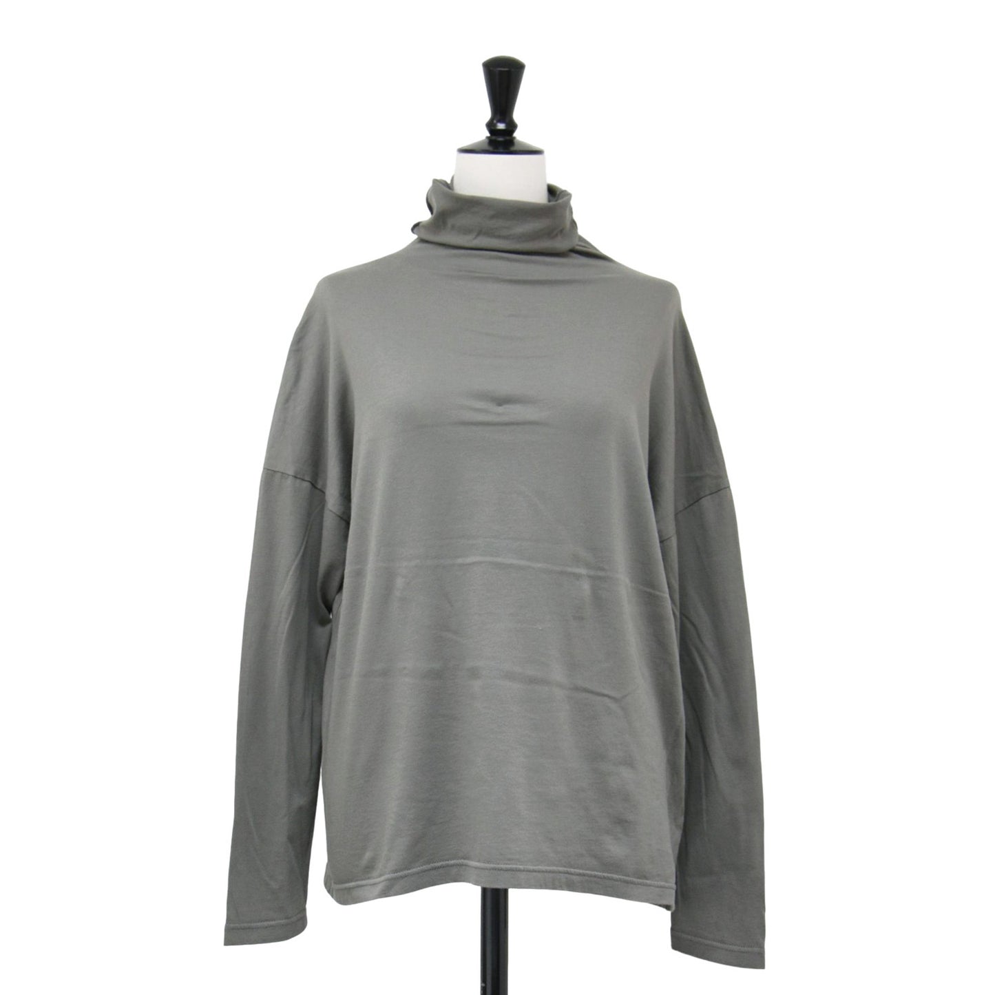 タートルネック ロングスリーブ カットソー / cut&sew turtleneck ロンT Tシャツ 長袖 コットン