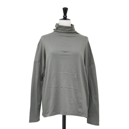 タートルネック ロングスリーブ カットソー / cut&sew turtleneck ロンT Tシャツ 長袖 コットン