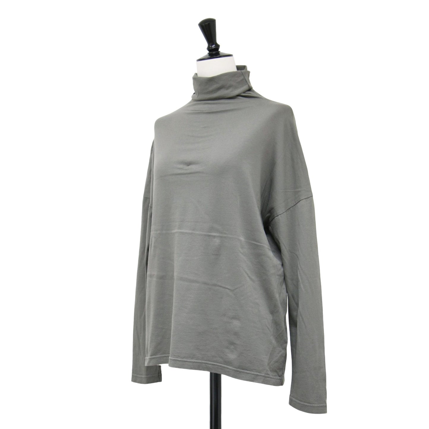 タートルネック ロングスリーブ カットソー / cut&sew turtleneck ロンT Tシャツ 長袖 コットン