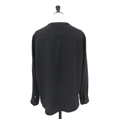 ジョーゼット バンドカラー シャツ / ブラウス ポケット 長袖 PRIME GGT UTL SHIRT B