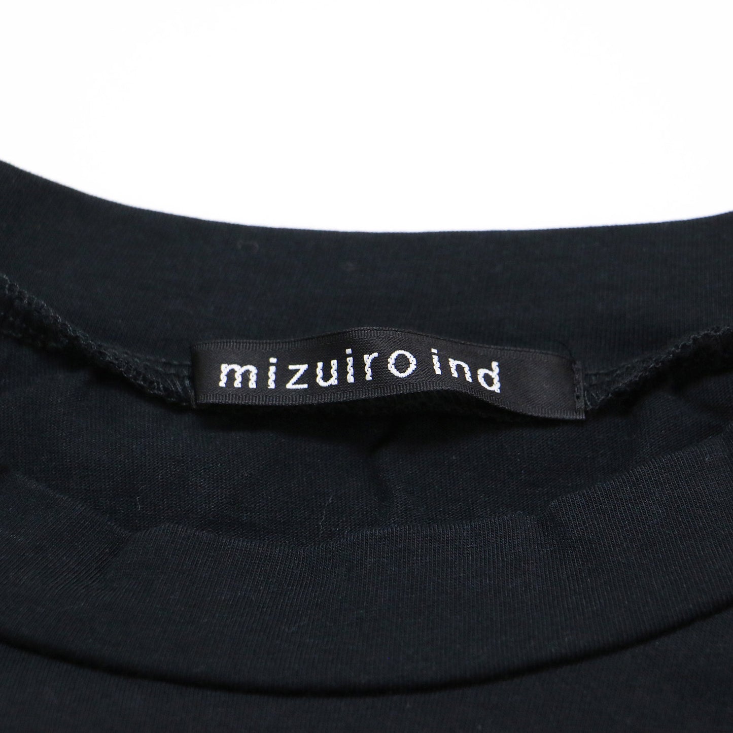 クルーネック ハーフスリーブ ワイド プルオーバー / Tシャツ カットソー 半袖 スリット コットン