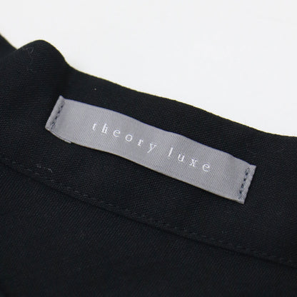 24秋冬 バンドカラー シャツ ワンピース / Viyon Wool Voile Tylin ミディ丈 長袖 ドロップショルダー ベルト ウォッシャブル ウール
