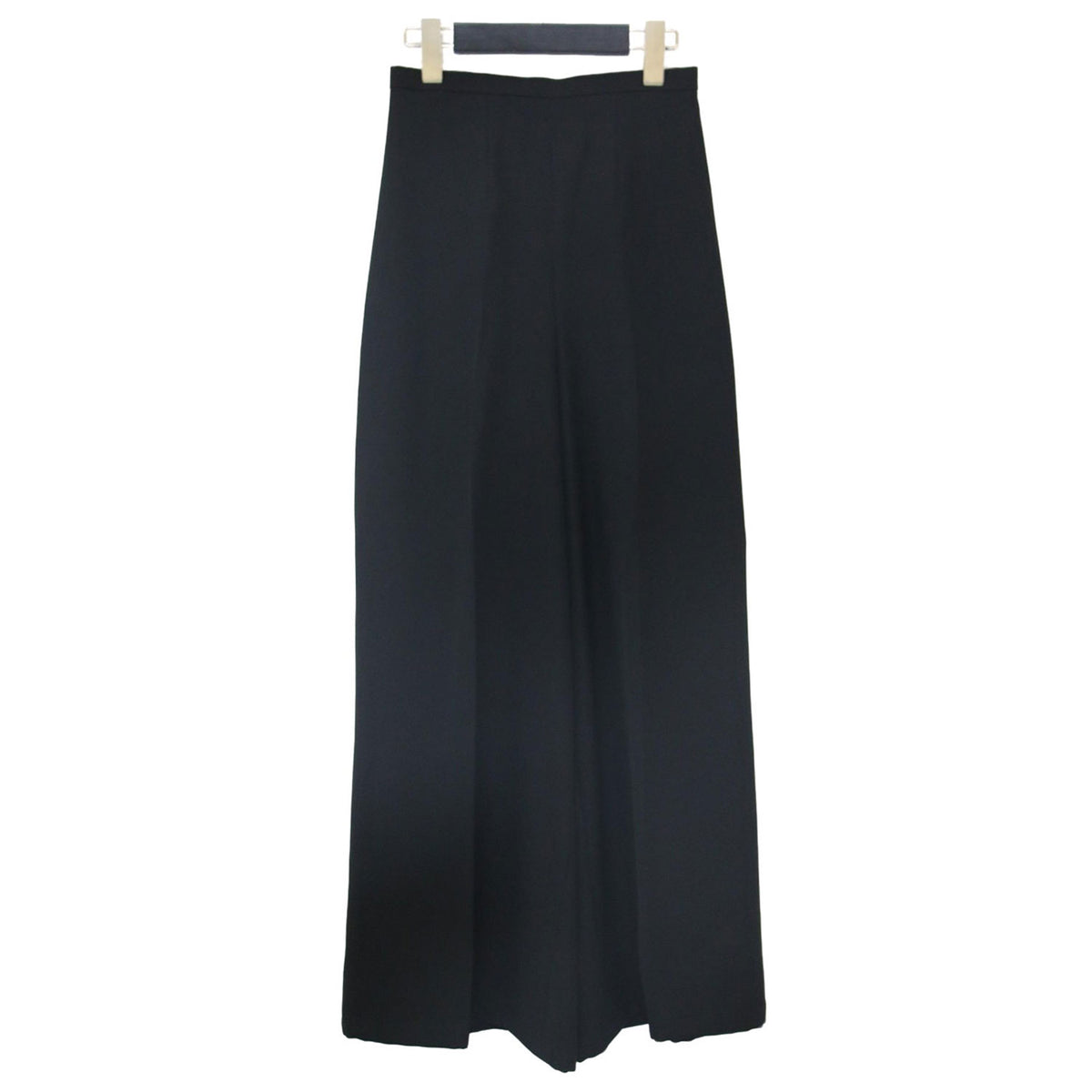 24春夏 ワイド パンツ / ELASTIC WIDE TROUSERS ウエストゴム センタープレス ウォッシャブル