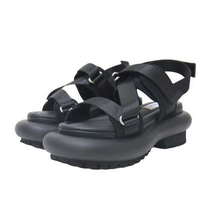 23秋冬 チューブソール サンダル / TUBE-SOLE SANDAL ベルクロサンダル ボリュームソール ベルト