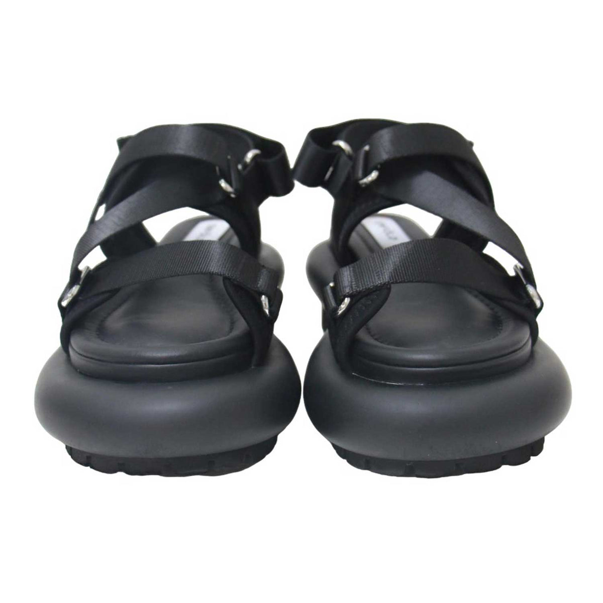 23秋冬 チューブソール サンダル / TUBE-SOLE SANDAL ベルクロサンダル ボリュームソール ベルト