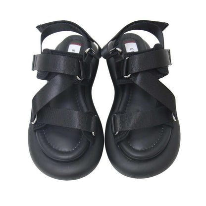 23秋冬 チューブソール サンダル / TUBE-SOLE SANDAL ベルクロサンダル ボリュームソール ベルト