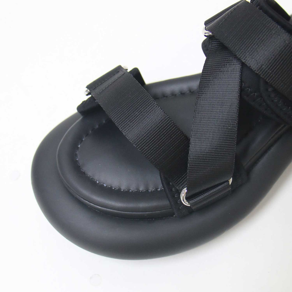 23秋冬 チューブソール サンダル / TUBE-SOLE SANDAL ベルクロサンダル ボリュームソール ベルト