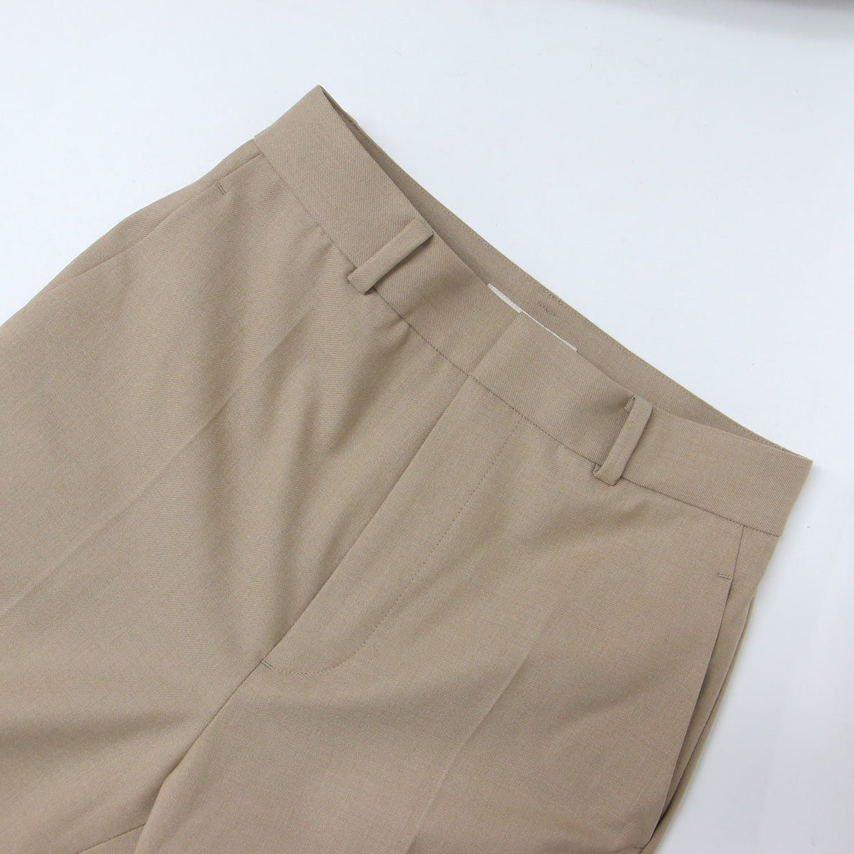 24秋冬 TW ハイライズ パンツ / ストレート ハイウエスト ストレット センタープレス スラックス