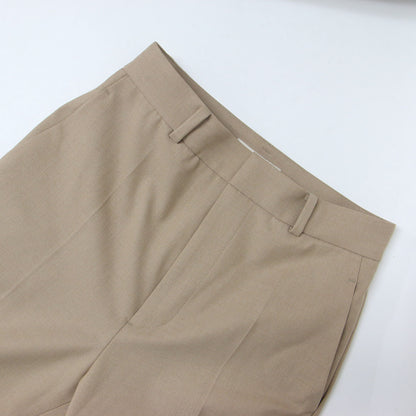 24秋冬 TW ハイライズ パンツ / ストレート ハイウエスト ストレット センタープレス スラックス