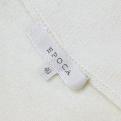 ウール デザイン ニット / 長袖 ネックデザイン ミドルゲージ