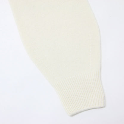 ウール デザイン ニット / 長袖 ネックデザイン ミドルゲージ