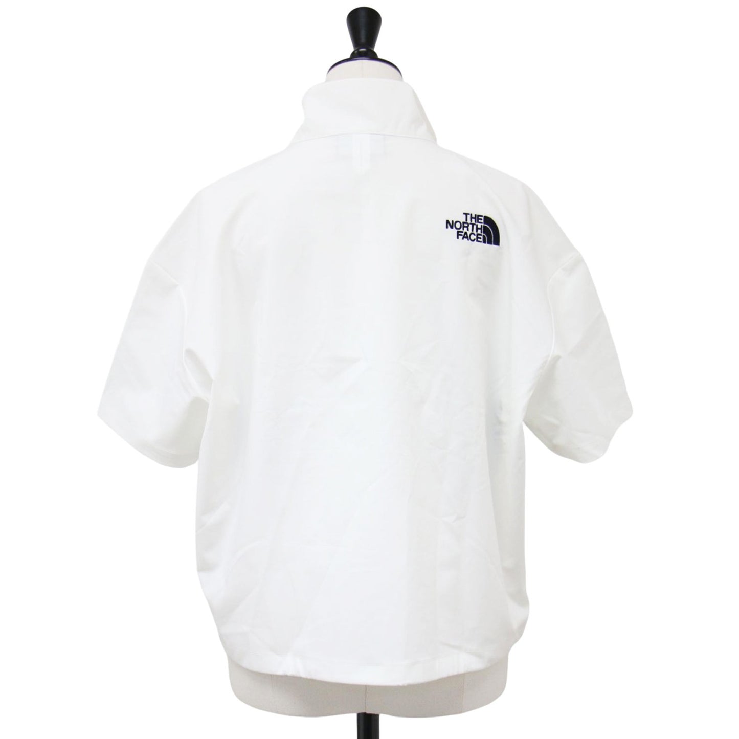 ライン ハーフジップ ショートスリーブ Tシャツ NT7KP02K / 半袖 ハイネック ロゴ ホワイトレーベル