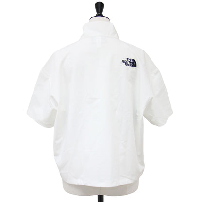 ライン ハーフジップ ショートスリーブ Tシャツ NT7KP02K / 半袖 ハイネック ロゴ ホワイトレーベル