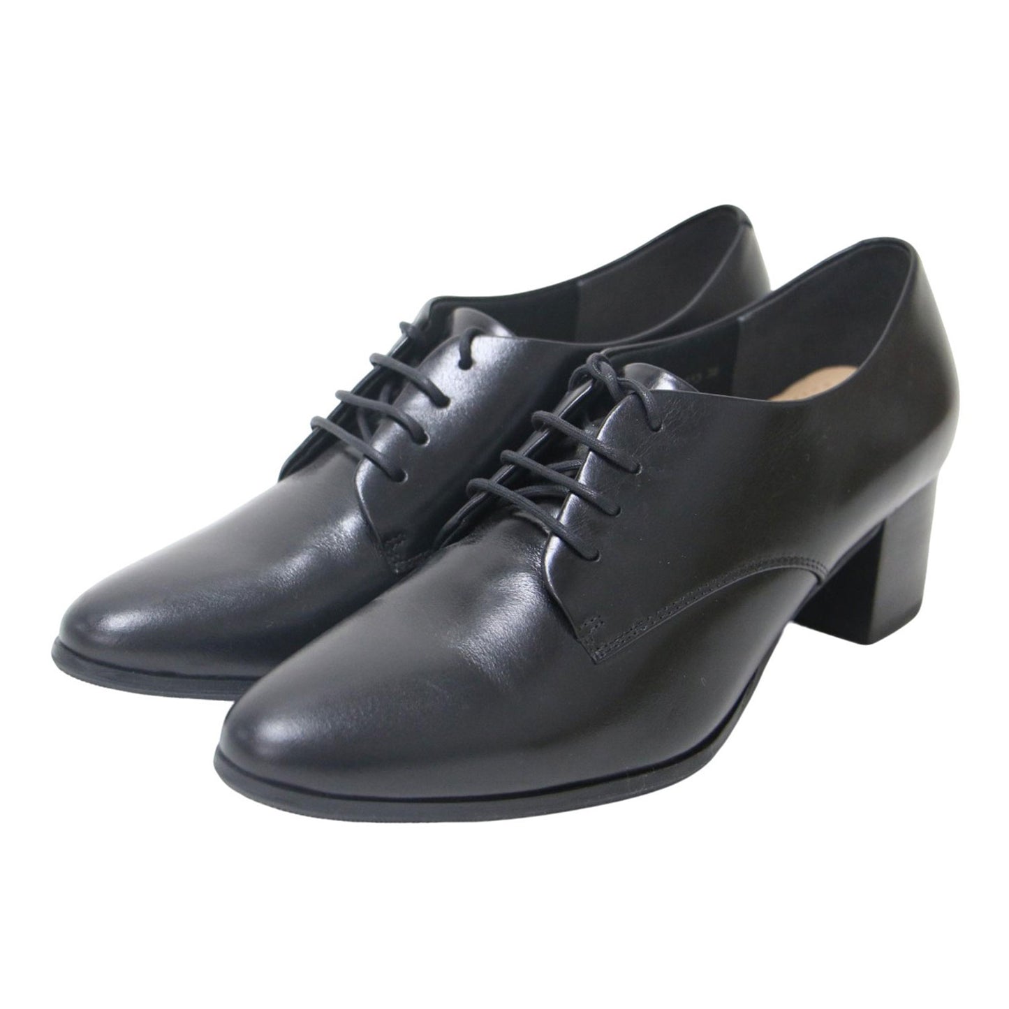ポインテッド レースアップ シューズ / ドレスシューズ レザー 本革