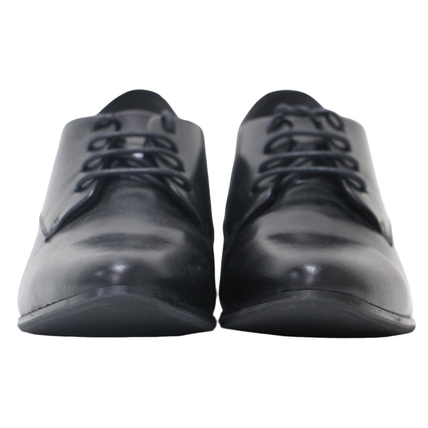 ポインテッド レースアップ シューズ / ドレスシューズ レザー 本革