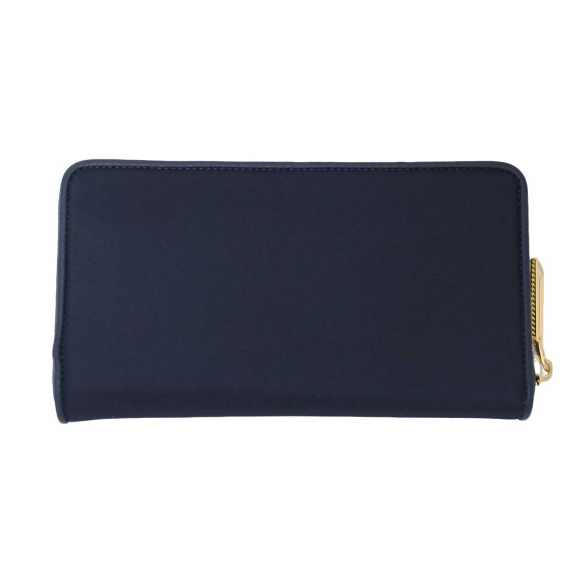 GOLD POCONO NYLON ラウンドファスナー ウォレット / 長財布 メタルロゴ ナイロン