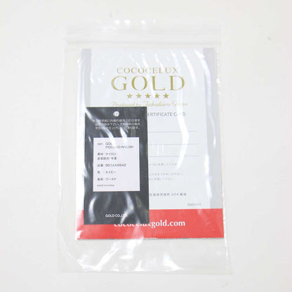 GOLD POCONO NYLON ラウンドファスナー ウォレット / 長財布 メタルロゴ ナイロン