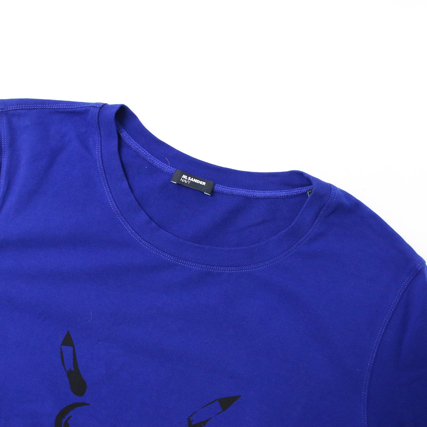 プリント ロングスリーブ Tシャツ / カットソー ロンT 長袖 クルーネック コットン