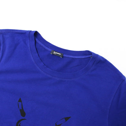 プリント ロングスリーブ Tシャツ / カットソー ロンT 長袖 クルーネック コットン