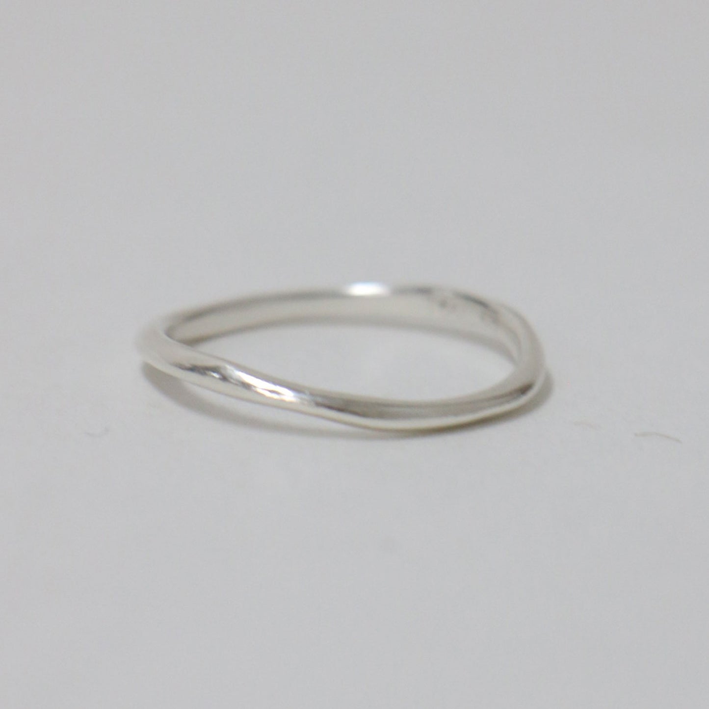 ライン ウェーブ リング SV / 指輪 2本 セット silver925