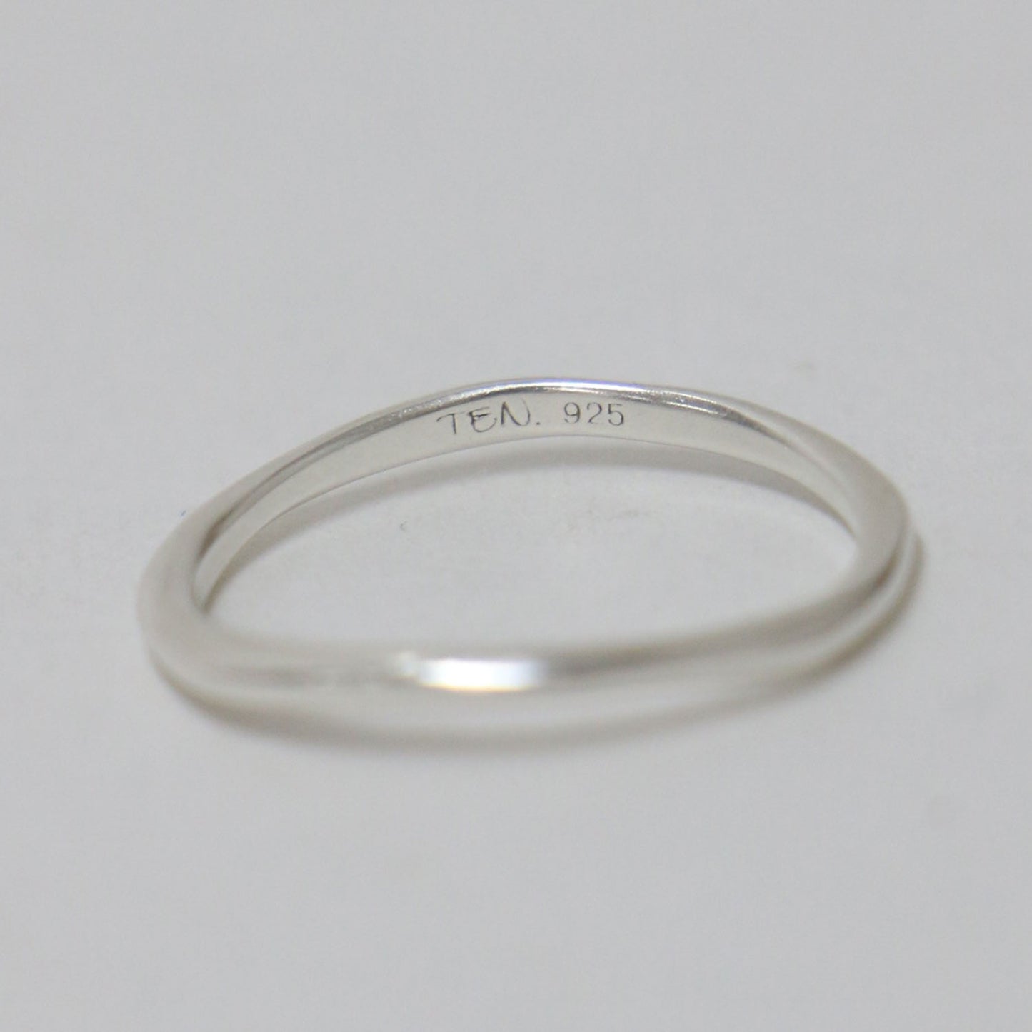 ライン ウェーブ リング SV / 指輪 2本 セット silver925