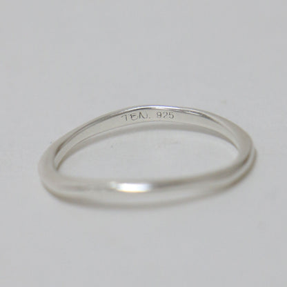 ライン ウェーブ リング SV / 指輪 2本 セット silver925