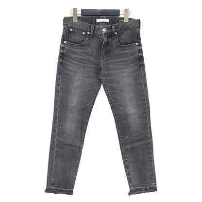テーパード デニム パンツ 44406 / Anniversary 25th ストレッチ カットオフ USED加工 コットン