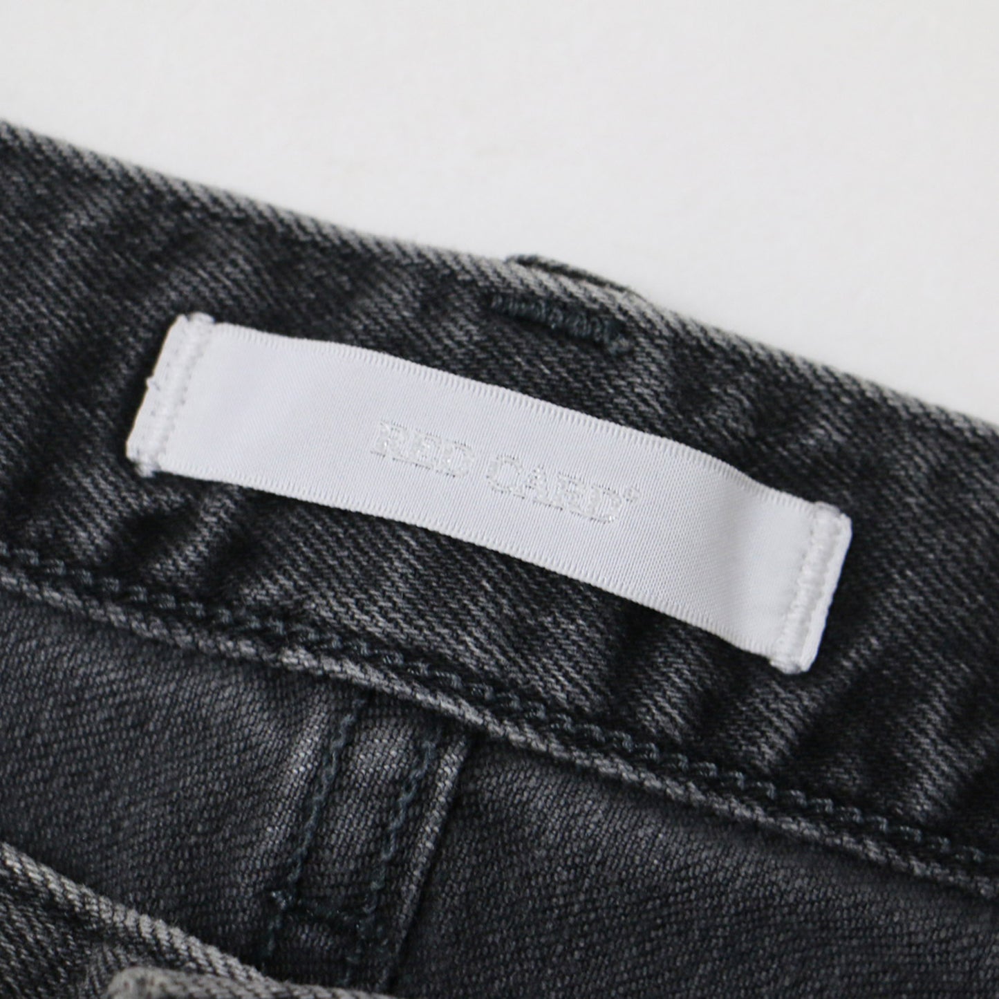 テーパード デニム パンツ 44406 / Anniversary 25th ストレッチ カットオフ USED加工 コットン