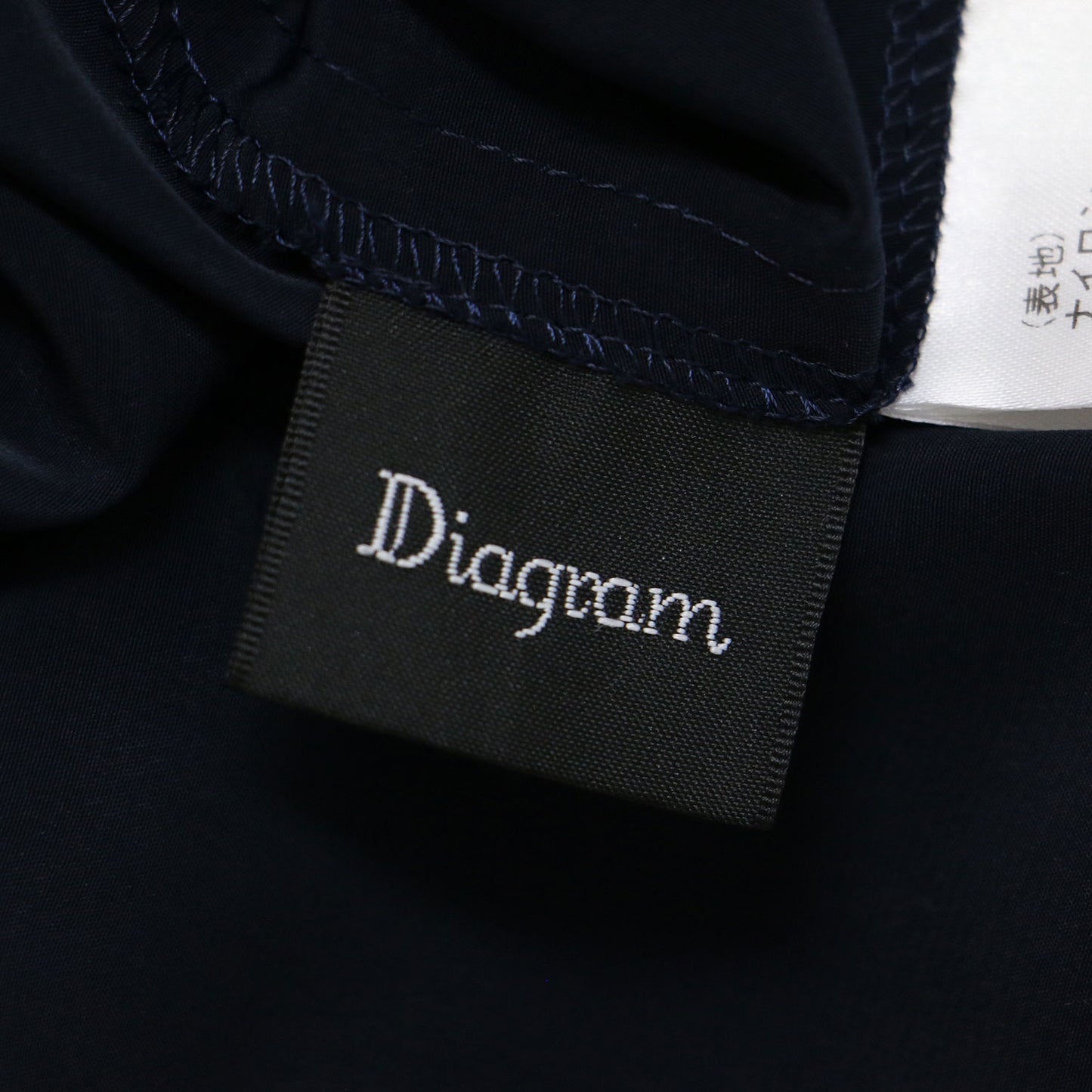 レース ボウタイ ワンピース / ロング丈 長袖 フレア スカラップ