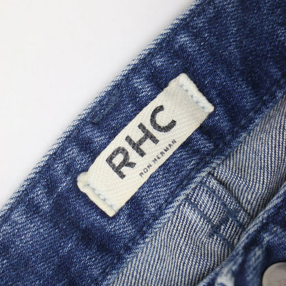 RHC スキニー デニム パンツ / スリム ストレート ハイウエスト ストレッチ コットン