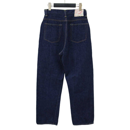 × BEAMS BOY 別注 ワイド テーパード デニム パンツ / コットン ハイウエスト 7017BB
