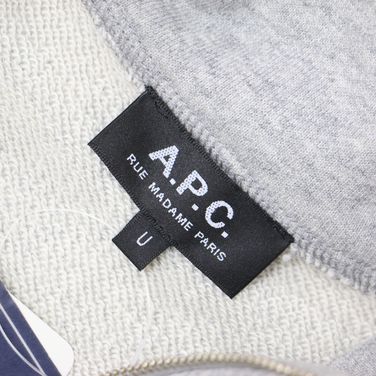 × FREAK'S STORE 24秋冬 ハーフジップ スウェット / TOP DEMI-ZIP 長袖 ロゴ パイル コットン